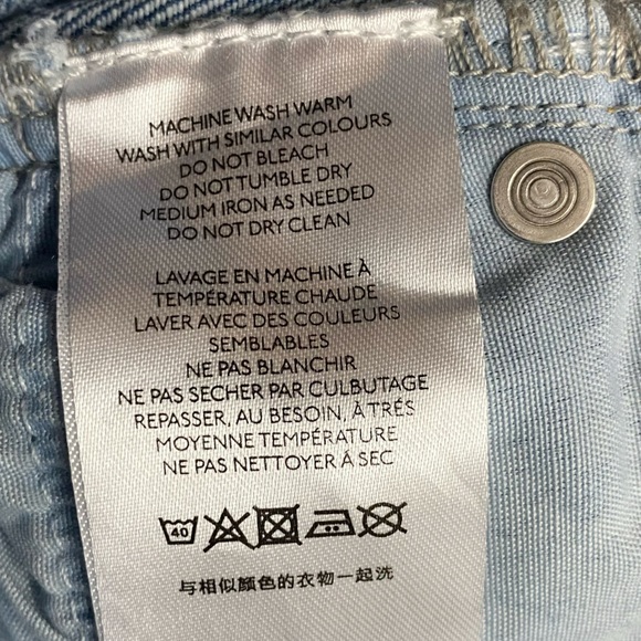 Urban Outfitters BDG Med Wash High Rise Baggy Jeans 26 - Picture 4 of 13